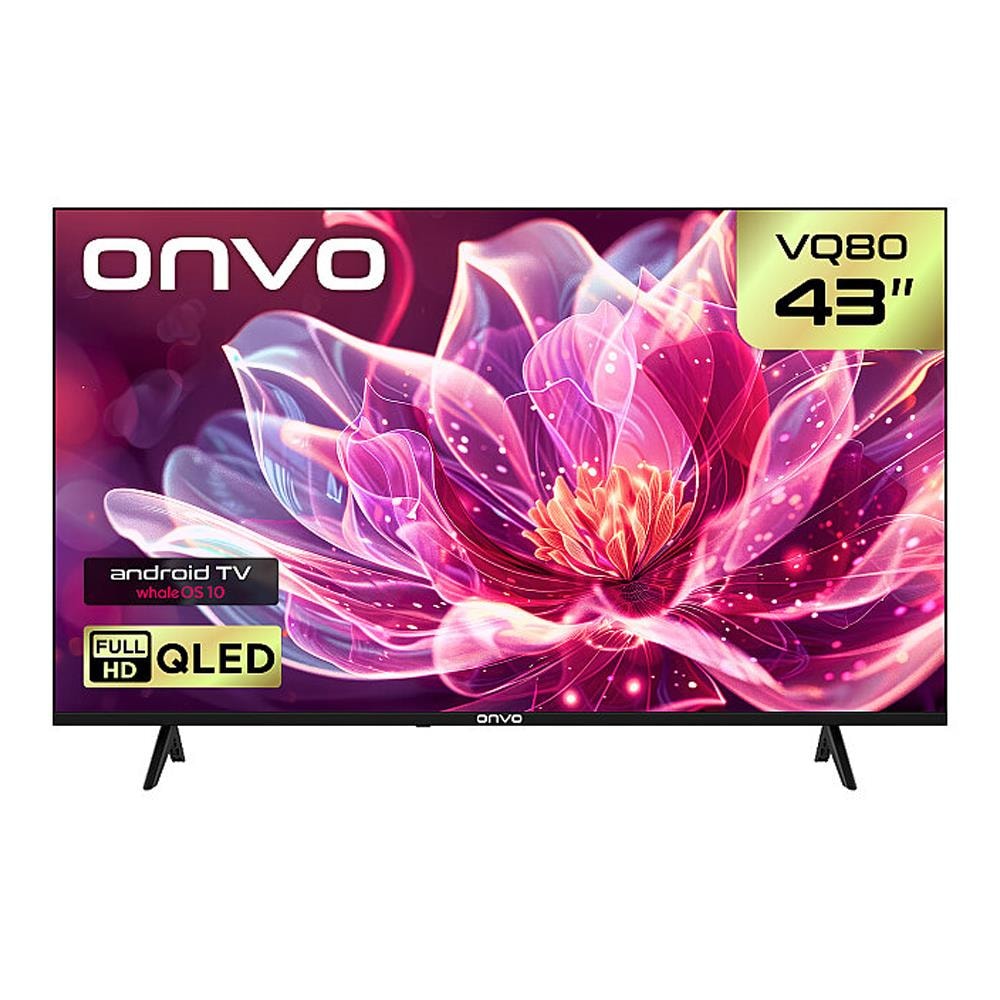 ONVO 43VQ80F3FA 43inc 109 cm FHD WhaleOS Android Smart QLED TV