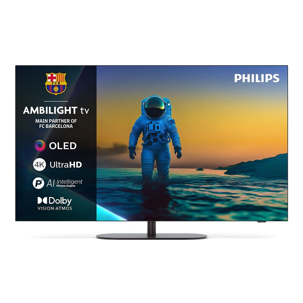 Philips Ambilight TV 55OLED810/12 4K UHD OLED 139cm 55" Smart Dolby Atmos Google TV