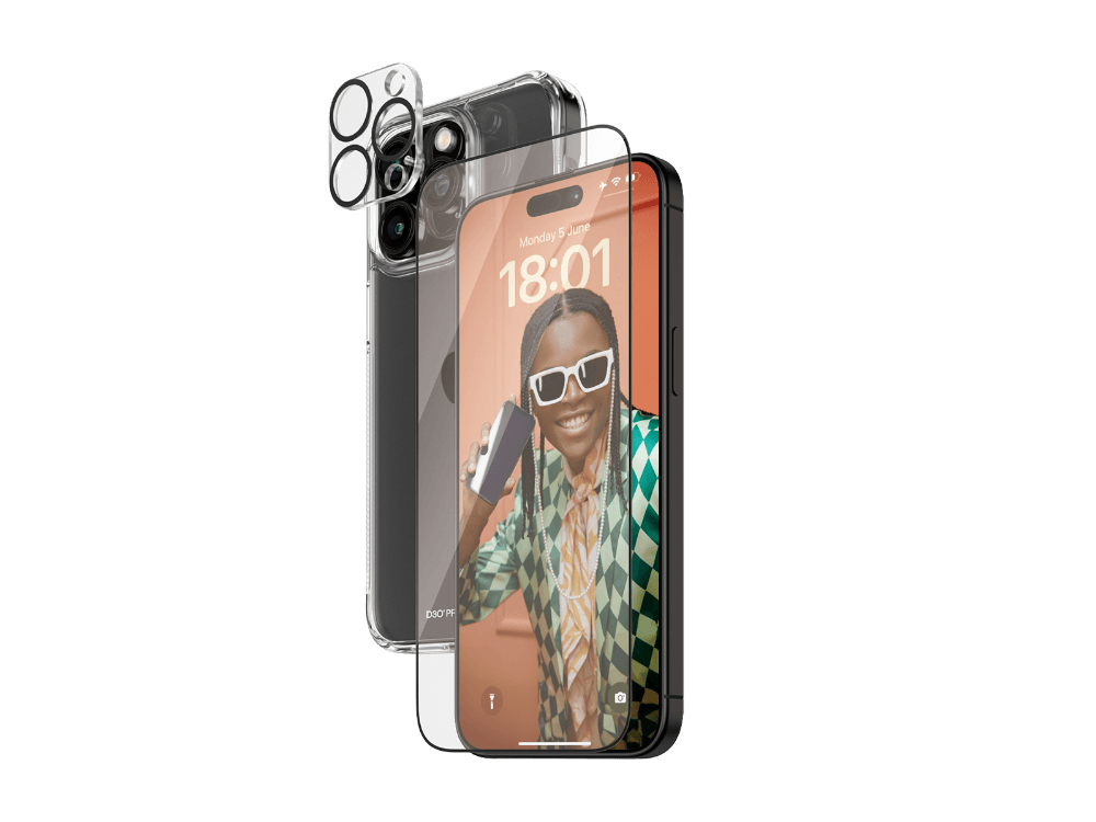 PanzerGlass iPhone 15 Pro Max UWF Bundle , Ekran ve Kamera Koruyucu