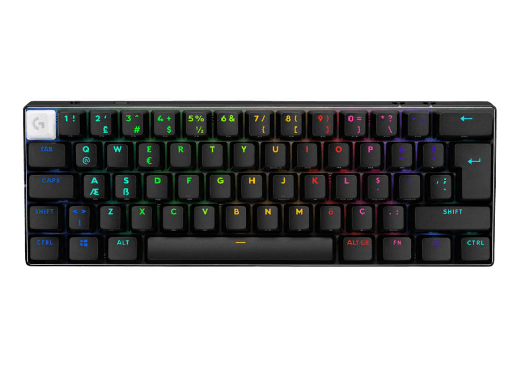 Logitech G Pro X 60 Lightspeed Kablosuz Oyuncu Klavyesi TR Tuş Dizim
