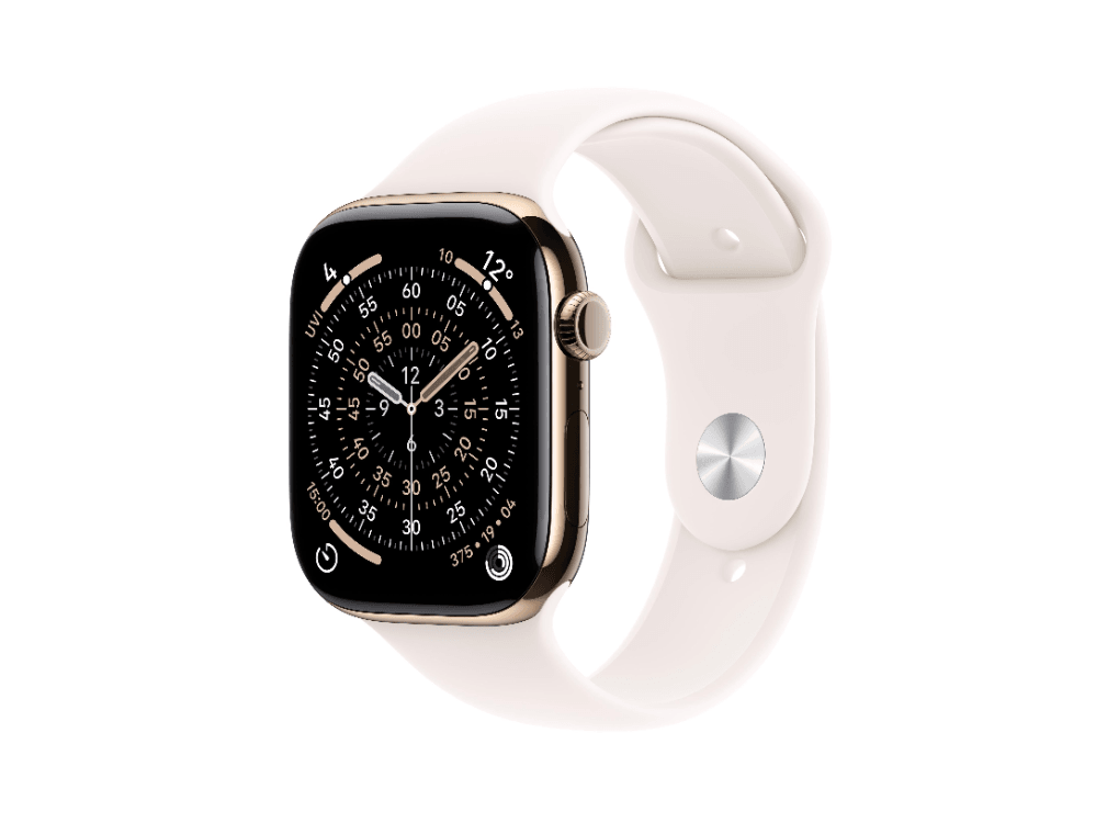 Apple Watch Series 11 GPS + Cellular 42 mm Titanyum Kasa ve Spor Kordon - M/L