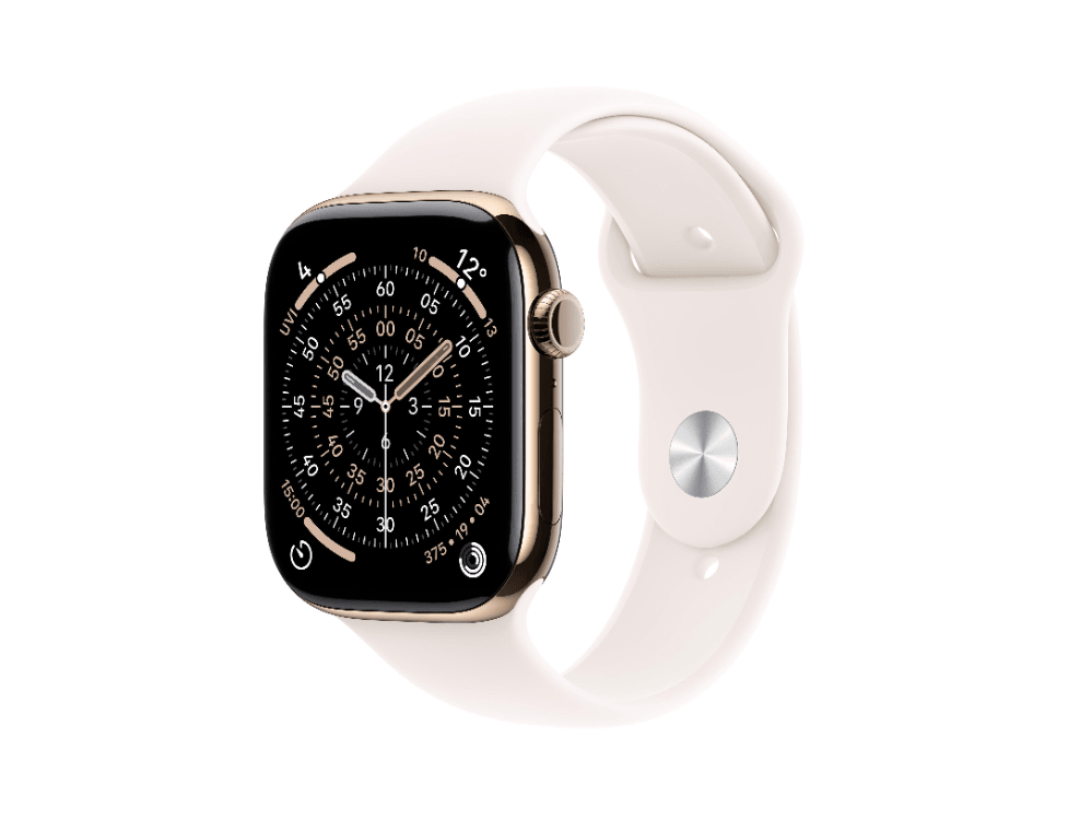 Apple Watch Series 11 GPS + Cellular 42 mm Titanyum Kasa Spor Kordon S/M