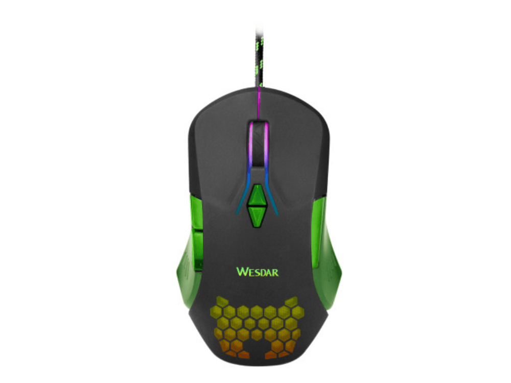 Wesdar X523 Kablolu RGB 7 Tuşlu 7200 DPI Oyuncu Mouse