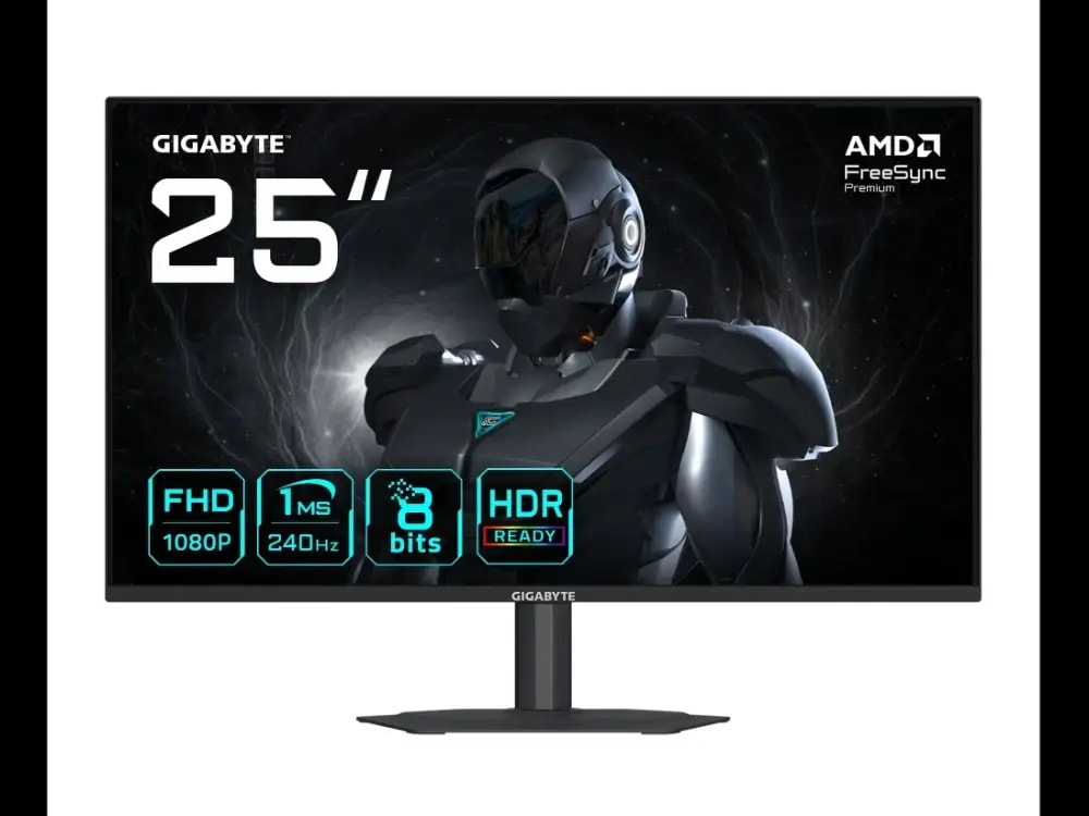 Gigabyte G25F2A 24.5 inç 240HZ 1MS Freesync Premium FHD IPS Pivot Oyuncu Monitörü