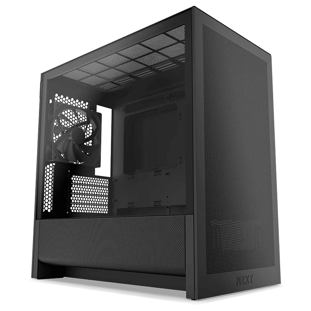 NZXT H3 Flow Edition 750W 80+ Bronze USB 3.2 USB-C Siyah mATX Kasa