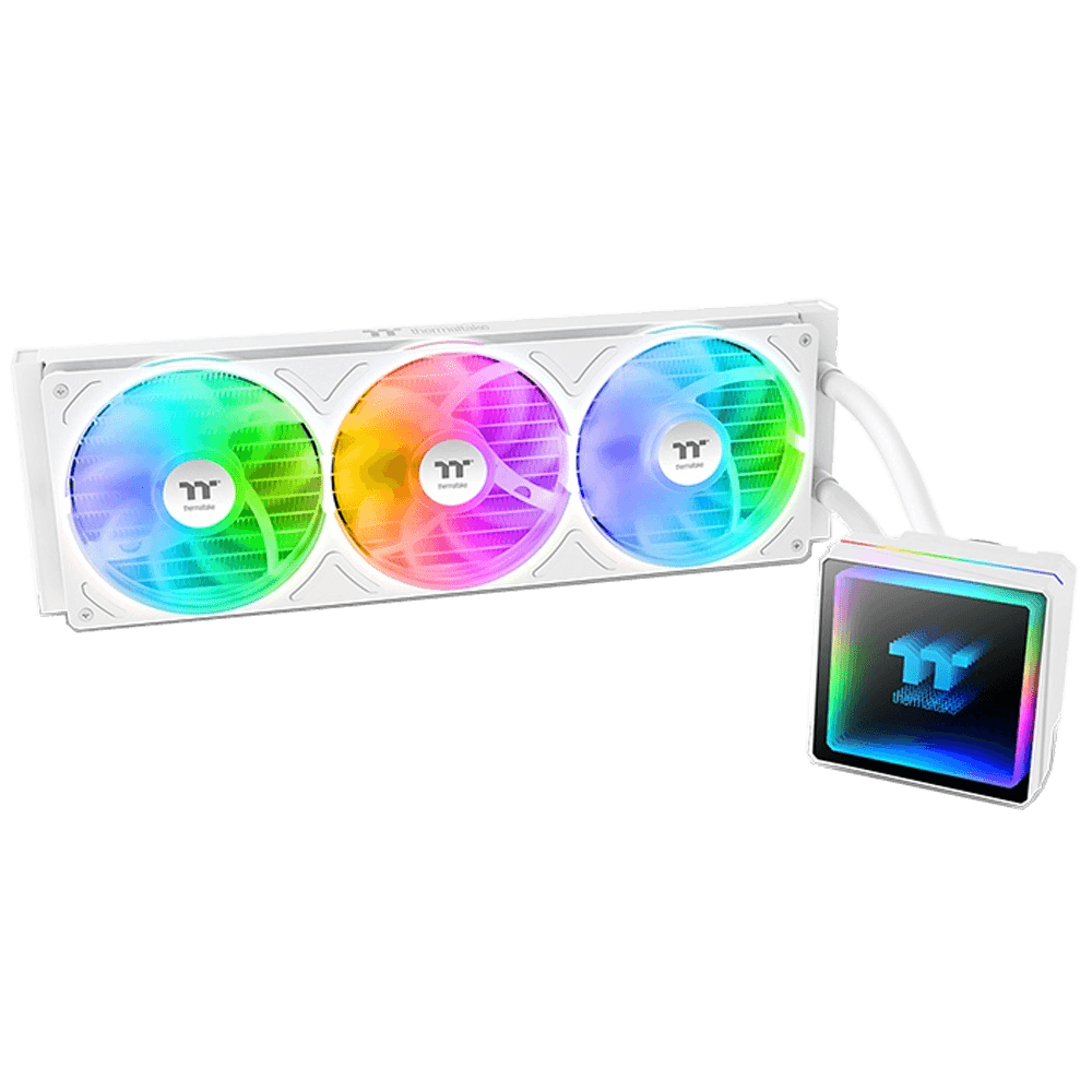 Thermaltake TH360 V3 ARGB 360mm Beyaz İşlemci Sıvı Soğutucu