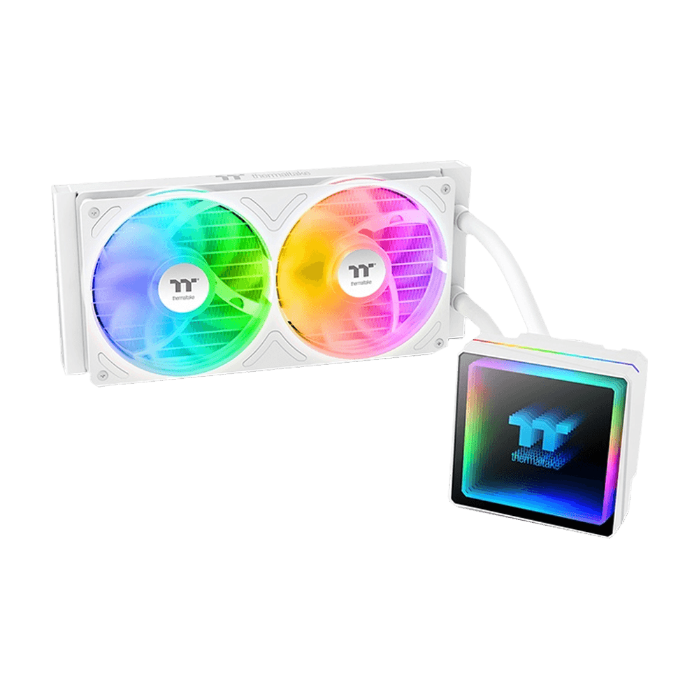 Thermaltake TH240 V3 ARGB 240mm Beyaz İşlemci Sıvı Soğutucu