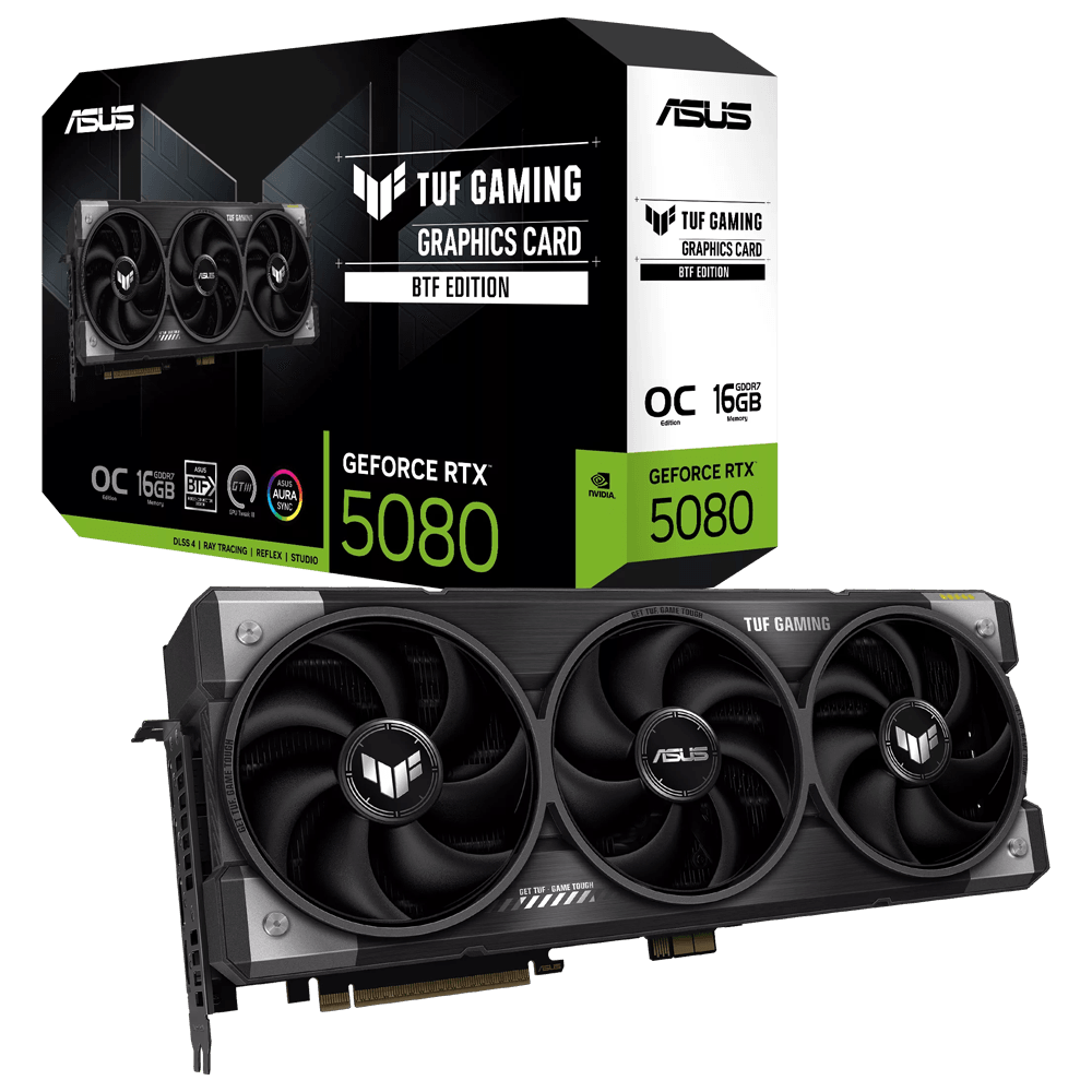 ASUS TUF Gaming GeForce RTX 5080 16GB GDDR7 BTF OC Edition 256 Bit Ekran Kart