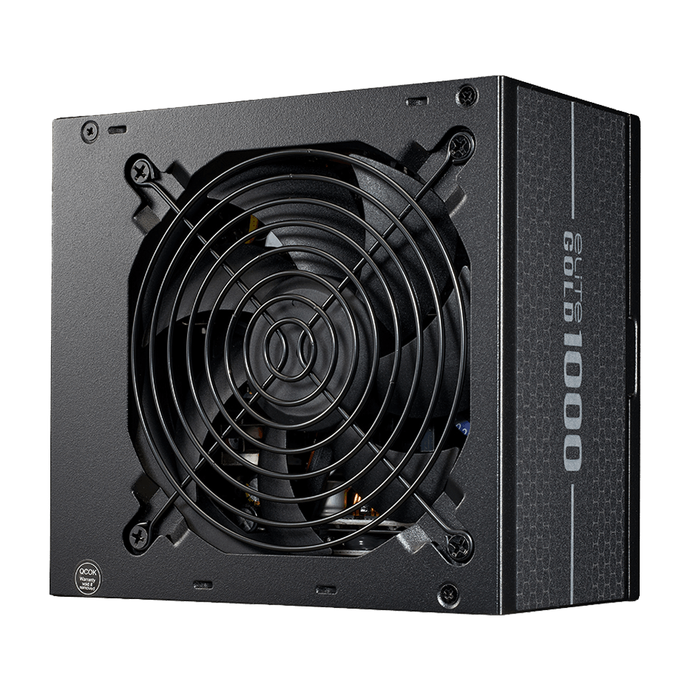 Cooler Master Elite 1000W 80+ Gold Full Modüler ATX 3.0 Gen 5.0 120mm Fanlı PSU