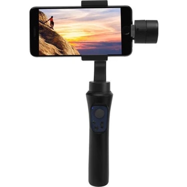 Nettech 3-Axis S5B Aliminyum Gimbal Telefon Sabitleyici Tripod