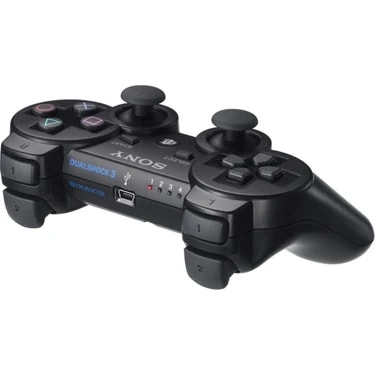 Sony Ps3 Kablosuz Wireless Joystick Dualshock 3 Titreşimli Oyun Kolu Siyah