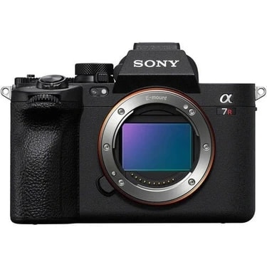 Sony A7R V Aynasız Fotoğraf Makinesi 61 Megapiksel CMOS Sensör 4K Video Siyah