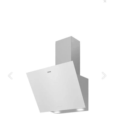 Altus Ala 570 W Beyaz Duvar Tipi Eğimli Davlumbaz Elektronik Kontrol ile Şık