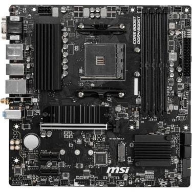 MSI B550M PRO-VDH Wifi AM4 DDR4 4400(OC) HDMI DVı VGA M.2 USB3.2 WIFI MATX