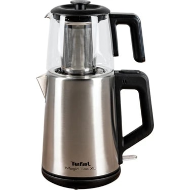 Tefal Magic Tea XL 1650 Watt Cam Demlikli Ve Paslanmaz Çelik Gövdeli Çay Makinesi -