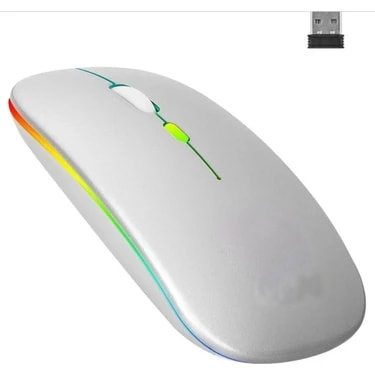 Batcell Rgb LED Kablosuz Mouse Optik Wireless Mouse Sessiz