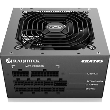 Raijintek Cratos Atx 3.0 850W 80+ Gold Pcıe 5.0 Full Moduler Atx Güç Kaynağı