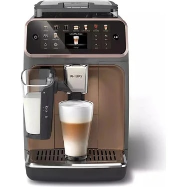 Philips 5500 Serisi LatteGo Tam Otomatik Espresso Makinesi, 20 Sıcak ve Soğuk İçecek, SilentBrew,