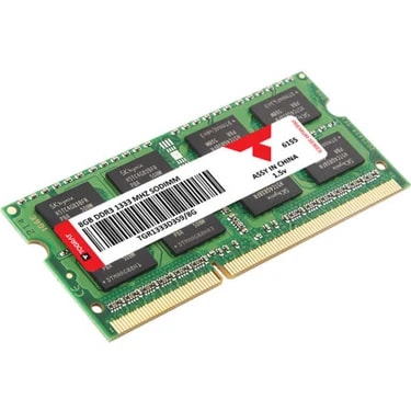 Tograt 8 GB DDR3 1333 MHz Notebook Ram Bellek Oyun ve Tasarım Uyumlu 1.5V Düşük Gecikme