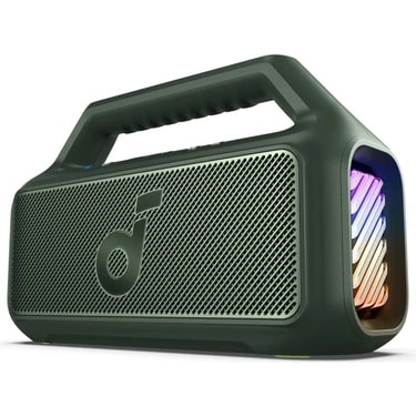 Anker Soundcore Boom 2 Bluetooth 5.3 Hoparlör, 80W, IPX7 Su Geçirmez, Yeşil -