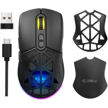 Claw's Nexus Air V1 Kablosuz 10000 Dpi Pixart PMW3325 Sensör Makro Yazılımlı & Değiştirilebilir