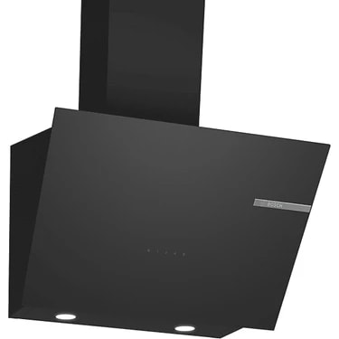 Bosch DWK66PJ60T Eğimli Davlumbaz Duvar Tipi Siyah Renk 60 cm 700 m3/sa Yüksek Emiş