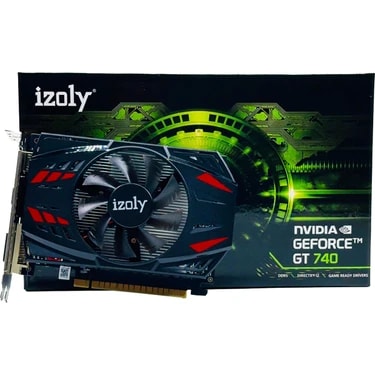 İzoly GT740 4GB Ekran Kartı 128 Bit GDDR5 Fanlı Soğutma ile Yüksek Performanslı HDMI