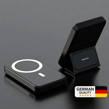 Woyax Magsafe Powerbank 10000 mAh Standlı Hızlı Taşınabilir Şarj Cihazı Batarya iPhone 11 12 13 14