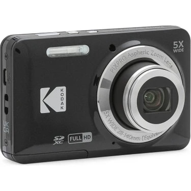 Kodak Pixpro FZ55 Kompakt Dijital Fotoğraf Makinesi 16,1 MP 5x Optik Zoom Dahili Batarya