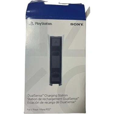 Sony Ps5 Dualsense Şarj İstasyonu Beyaz Renkli Şarj Cihazı Özel Tasarım