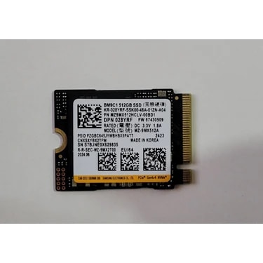 Samsung BM9C1 MZ-9MX512A 512GB 2230 M.2 Nmve