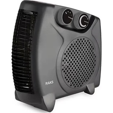 Raks PF20 Black Elektrikli Fanlı Isıtıcı -