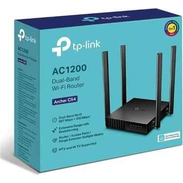 Tp-Link Archer C54 AC1200 Kablosuz Wifi 5 Dual Band