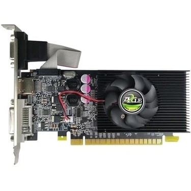 Axle 2GB GT610 Ekran Kartı 1249 MHz Çekirdek Hızı HDMI ve DVI Bağlantı Çıkışları ile Oyun