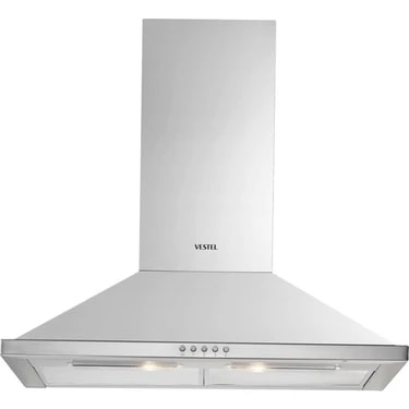 Vestel AD-6001 X Piramit Şekil Ankastre Davlumbaz 291 m³/s Hava Debisi Mekanik