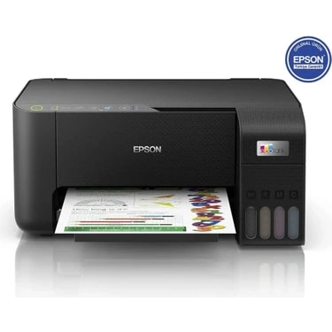 Epson Ecotank L3250 Wi-Fi + Tarayıcı + Fotokopi Renkli Çok Fonksiyonlu Tanklı Mürekkep Püskürtmeli