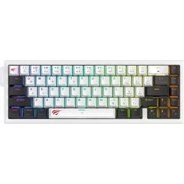 Havit Gamenote KB900L Rgb Aydınlatmalı Manyetik Switch Mekanik Oyuncu Klavyesi - 67 Tuş - Hot