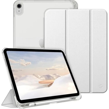 M.TK Moveteck Apple iPad 11.nesil A16 2025/10. Nesil 2022 Kılıf Flip Cover Kalem Bölmeli Akıllı