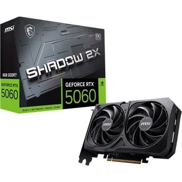 Msı Geforce Rtx 5060 8gb Gddr7 128BIT DX12 (Oyuncu) Ekran