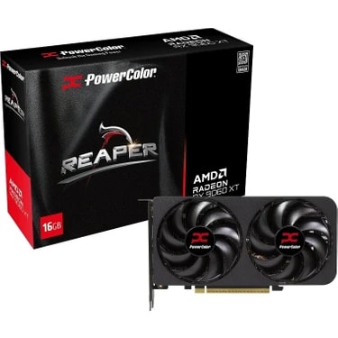 Powercolor Reaper RX9060XT 16GB (RX9060XT 16G-A) Ekran