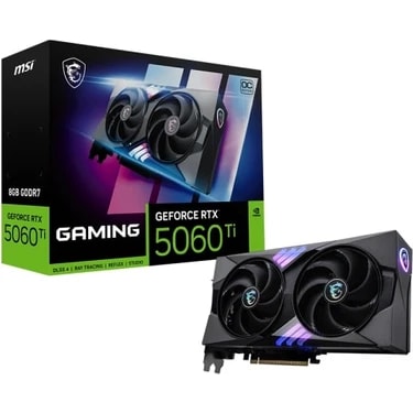 MSI VGA GeForce RTX 5060 TI 8G GAMING OC RTX5060TI 8GB GDDR7 128B DX12 PCIE 5.0 X16 (3XDP