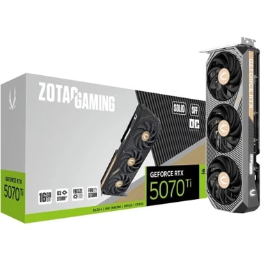 Zotac Geforce Rtx 5070 Tı Gamıng Solıd Sff Oc 16GB Gddr7 256BIT Dlss 4 Ekran