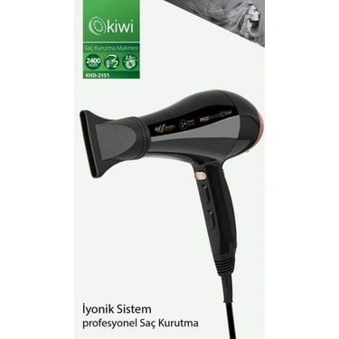 Kiwi Khd-2151 Profesyonel Iyonik Saç Kurutma
