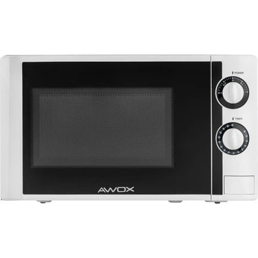 Awox P20 Beyaz Mikrodalga Fırın 20 Litre 700 W Güçlü Mekanik Kontrol