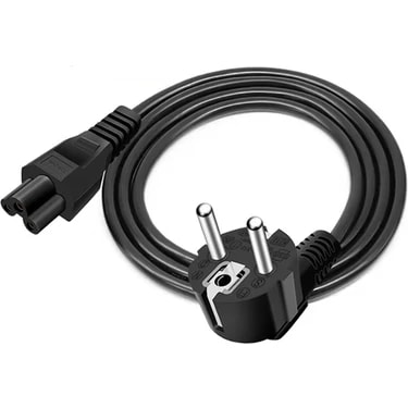 Derwell Dizüstü Bilgisayar Adaptör Kablosu 1.5 M Ab Şarj Aleti Kablosu Iec C5 Fiş C6 Soket Uzatma