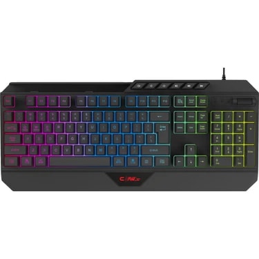 Claw's Nexus K1 RGB Full Membran 104 Tuşlu Ekstra Multimedya / Rollover Ses Kontrol Mekanizmalı &
