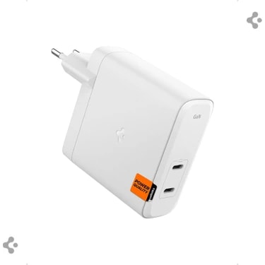Spigen 140W USB-C 2 Port Hızlı Şarj Aleti PPS 3.0 Super Hızlı Şarj GaN Pro Isı Düşürücü Güç