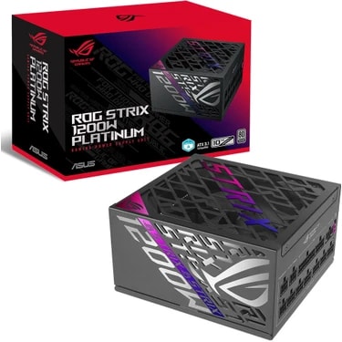 Asus ROG-STRIX-1200P TAM MODÜLER GÜÇ KAYNAĞI, 80 PLUS PLATİNUM SERTİFİKALI, ATX 3.1, GaN MOSFET,