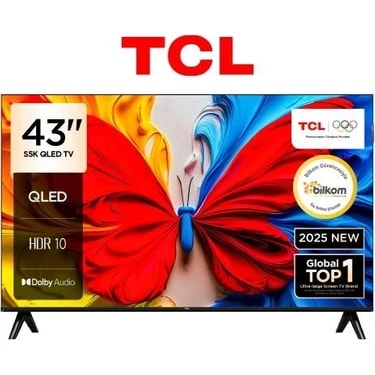TCL 43S5K 43" 109 Ekran Uydu Alıcılı Full HD Google Smart QLED