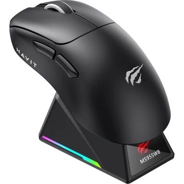 Havit Gamenote MS955WB Rgb Wireless Gaming Mouse 3 Modlu + Ekranlı Şarj